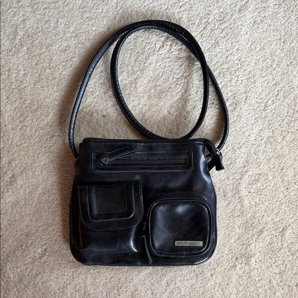 Jaclyn Smith Black Crossbody Bag